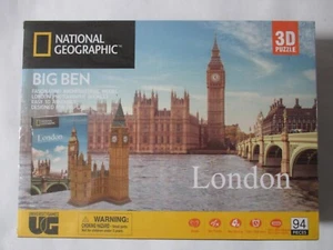 Big Ben 3D-Puzzle von National Geographic neu versiegelt und ungeöffnet. - Bild 1 von 2