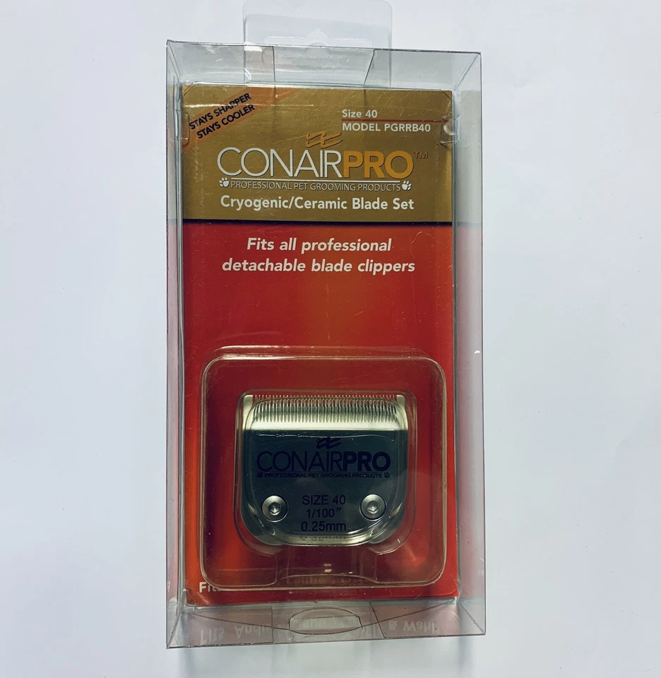 Hoja de cerámica desmontable ConairPro Pet PGRRB40 se adapta a Andis, Oster, Wahl TALLA 40 Foto 1 de 1