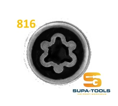 Original Audi 816 Code Code S Radsicherung Felgenschloss Schlüssel Nuss - Bild 1 von 4