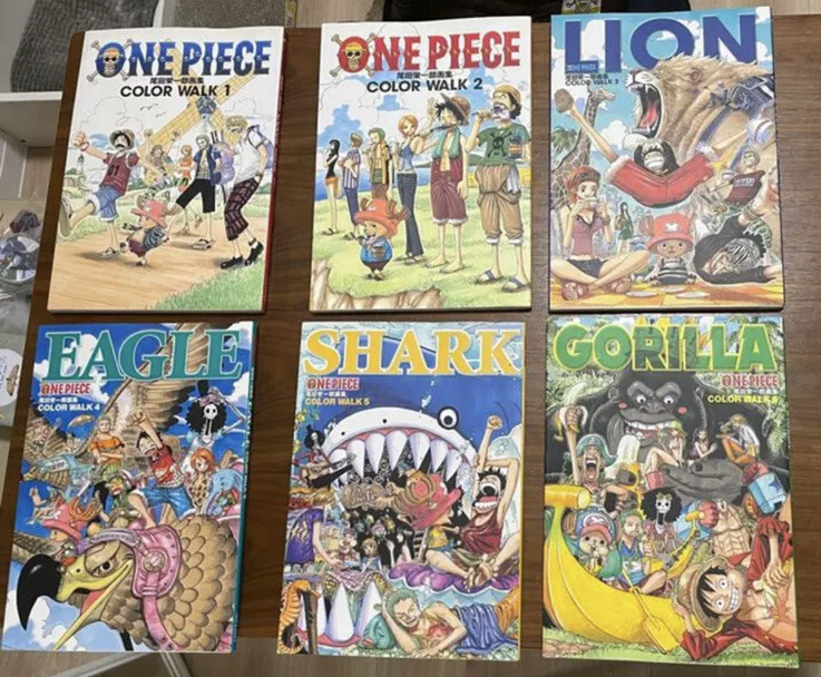 Used One Piece Comic Book Volume 99 100 101 102 Set Of Four Books Japanese Ebay