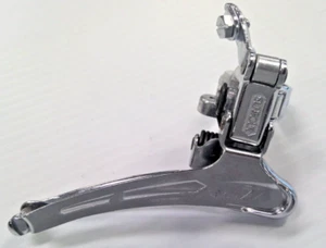 Vintage Suntour 7 Clamp-on 25.4 mm Double Front Derailleur Bottom Pull NOS - Picture 1 of 6