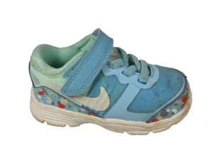 Nike Fusion Niños Pequeños Azul Talla 5 C Cuero Malla Tenis Atléticos Gancho Lazo Zapato - Imagen 1 de 12