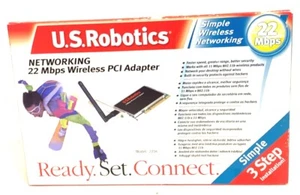 US Rebotics 22Mbps PCI Wireless Adapter 2216 USR812216 - Picture 1 of 3