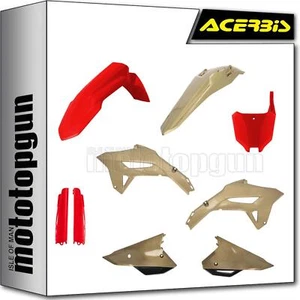 acerbis complete plastic kit red - gold honda crf 250 r 2022 22 2023 23 - Picture 1 of 2