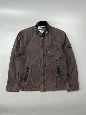 Men’s Barbour International Greenham Steve McQueen Motorcycle Jacket Size L - Image 1 of 4
