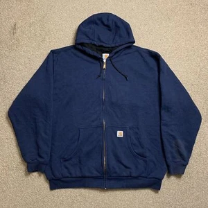 Chaqueta Carhartt Active Bomber Vintage Sudadera con Capucha Jersey Ropa de Trabajo Cremallera Completa 2XL - Imagen 1 de 6