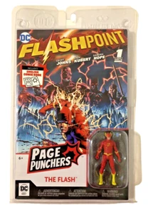 DC Flashpoint Comic Page Punchers #1 The Flash McFarlane Toys Figura 3,75" 2022 - Foto 1 di 6