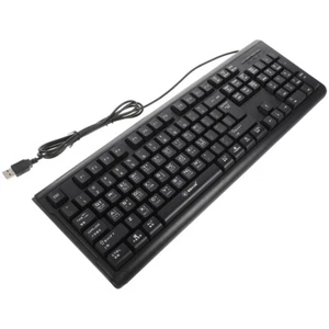 Wired Gaming Keyboard Full Size Chinese Input Typing Keyboard Accessory - Picture 1 of 12