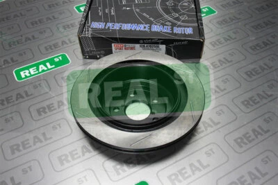 StopTech Sport Slotted Brake Rotor Rear Left for Subaru Impreza WRX 06-07 EJ255 - Image 1 of 4