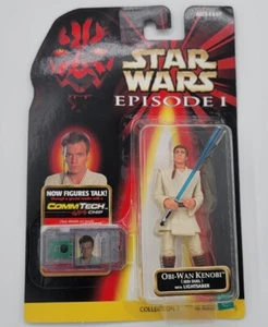 Hasbro Star Wars: Episode 1 - Obi-Wan Kenobi Jedi Duel Actionfigur 1998 - Bild 1 von 8