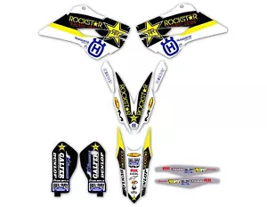 Husqvarna KIT & PLATES GRAPHICS  2014-2015 TC FC FX 125-450 / 2015-2016 TE FE - Picture 1 of 4