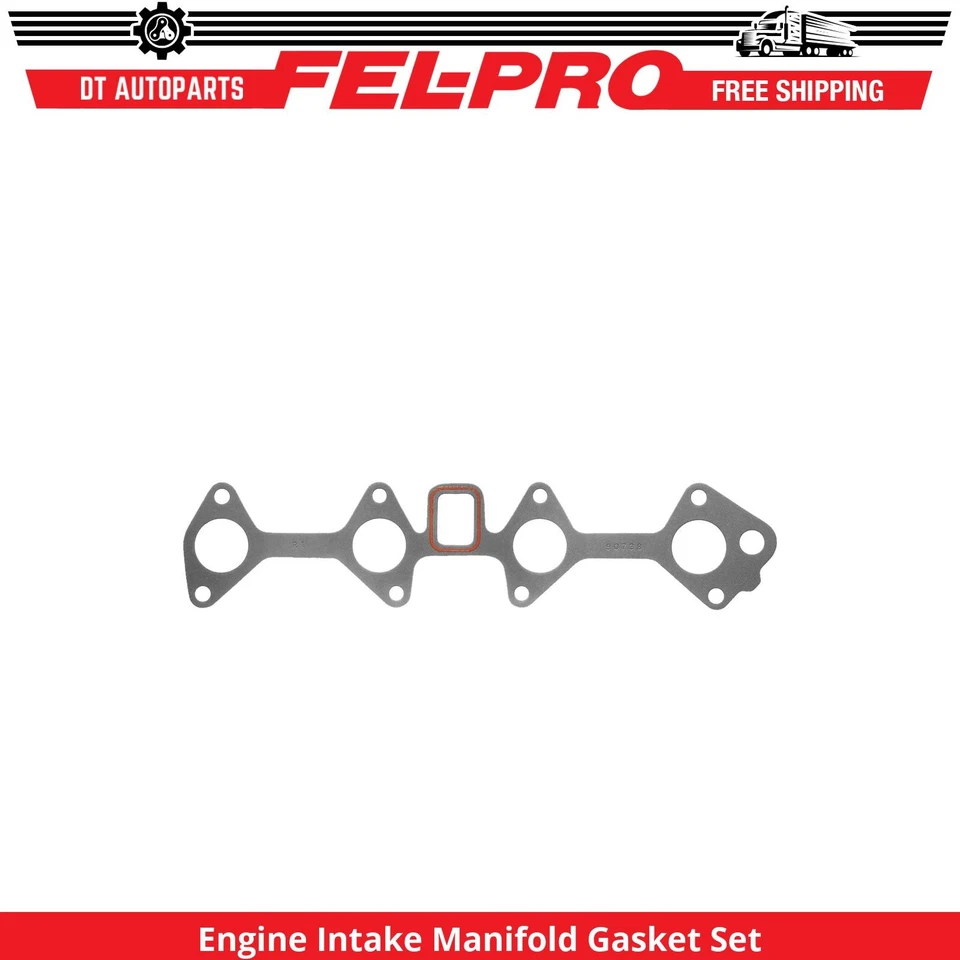 For 1981-1982 Toyota Corolla 1.8L Eng Intake Manifold Gasket Set Lower Fel-Pro - Image 1 of 1