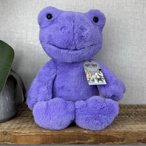 Build a Bear Hoppy púrpura lavanda Spring Frog - Purple Frog BAB retirado 17"" - Imagen 1 de 10