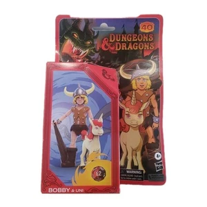 Dungeons & Dragons 80's Cartoon Animated BOBBY & UNI Action Figure - Picture 1 of 5