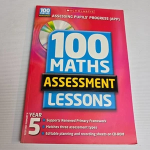 100 Maths Assessment Lesson Year 5 CD ROM HomeSchooling - Picture 1 of 18