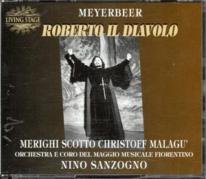 MEYERBEER - ROBERTO IL DIAVOLO - MERIGHI - SCOTTO - CHRISTOFF - SANZOGNO - 1968 - Picture 1 of 2