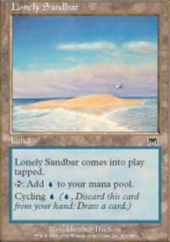 Lonely Sandbar - Onslaught #320/350 MTG Magic The Gathering - Image 1 of 1