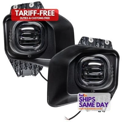 Oracle Lighting 5862-504, 2 Pack Black Plastic Fits 11- Ford Super Duty Led Fog  - Imagem 1 de 4