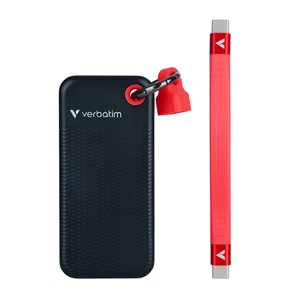 Verbatim Pocket SSD USB 3.2 Gen 2 - 2TB - 1000MB/s Read & 1000MB/s Write Red - Picture 1 of 5