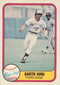 1981 Fleer #423 Garth Iorg - Picture 1 of 2