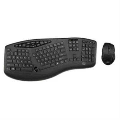 Adesso TruForm Media 1600 - Wireless Ergonomic Keyboard and Optical Mouse - Image 1 of 4