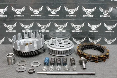 2003 SUZUKI DRZ125 DRZ125L OEM ПОЛНОЕ СЦЕПЛЕНИЕ С ПЛАСТИНАМИ КОРЗИНА СТУПИЦА - Изображение 1 из 4