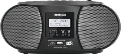 Technisat Radio CD Player DIGITRADIO 1990 mit MP 3 Bluetooth USB Anschl. Schwarz - Bild 1 von 4