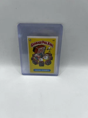 Geeky Gary Garbage Pail Kids 10b Mini Card 1985 Topps  - Image 1 of 2