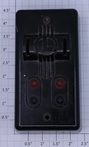 Cubierta de controlador de interruptor doble de plástico calibre O Lionel 1121C-61 - Imagen 1 de 3
