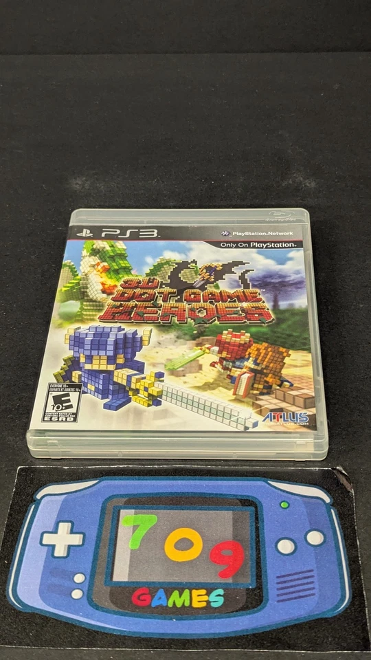 3D Dot Game Heroes (Sony PlayStation 3, 2010) PS3 — 第 1/1 张图片