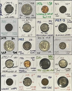 ESTATE LOT FULL US Coin Collection Buffalos,Indian Head,Silver,1800s NO RESERVE - Picture 1 of 9