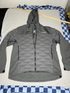KUIU Axis Thermal Hybrid Hooded Jacket Gunmetal Gray sz XL MINT - Picture 1 of 6