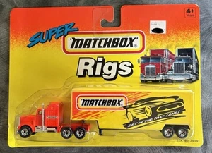 1993 Matchbox Super Rigs "Get In The Fast Lane" Kenworth Aerodyne Semi, NIB - Picture 1 of 4