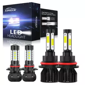 For 3.5L Pickup 4-Door Subaru Baja 2005 2006 4-Sides LED Car Light + Fog Lights - Picture 1 of 14