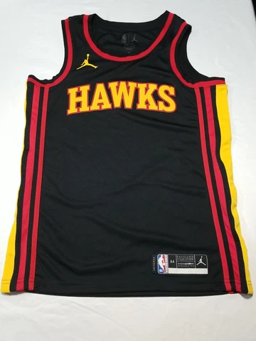 Nike Atlanta Hawks Jersey Mens Size 44 Med Swingman Nike NBA Air Jordan Dri Fit Cover