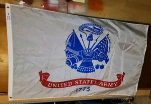 Valley Forge Flag 5-ft W x 3-ft U.S. Army Flag Nylon - Picture 1 of 3