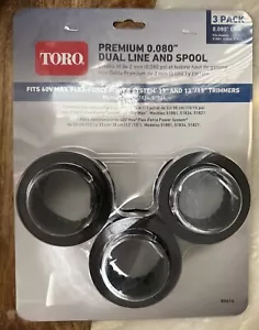 NUOVO TORO Premium .080" doppia linea e bobina confezione da 3 88616 modelli 51881 51834 51821 - Foto 1 di 3