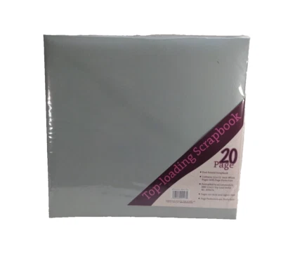 Álbum de recortes 12 x 12 MBI 20 páginas carga superior lote de 2 Foto 1 de 4