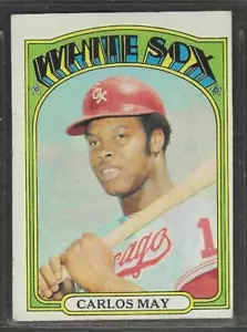1972 Topps # 525 Carlos May White Sox VG/EX O/C - Bild 1 von 2