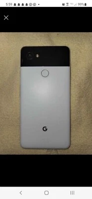 Google Pixel 2 XL 64GB Black & White (Verizon) Smartphone - Image 1 of 2
