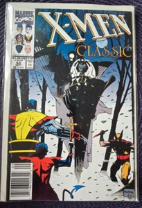 X-MEN CLASSIC # 63 FINE/VF NEWSSTAND COPY MARVEL COMICS 1991 MIKE MIGNOLA - Picture 1 of 1