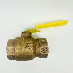 Apollo 1-1/4" NPT Bronze Full Port, Ball Valve 77C-106-01A 600 CWP - Picture 1 of 4
