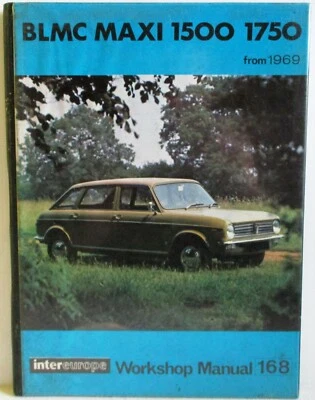 Intereurope - Blmc Maxi 1500/ 1750/ De 1969 / Manual Taller, Primera Clase 214 - Imagen 1 de 4