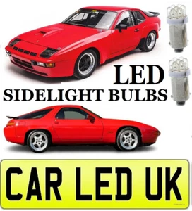✅ 2 x LED SIDELIGHT BULBS 7 SMD 6000k ✅ CLASSIC PORSCHE 911 924 928 944 PROJECT - Picture 1 of 10