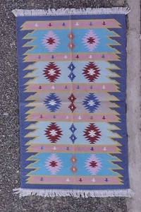 Rugmoda Ethno Fransen Mehrfarbig Teppich - Bild 1 von 5