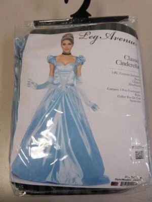 Leg Avenue Clásico Cenicienta Halloween Disfraz Princesa Vestido Adulto Mediano Foto 1 de 2