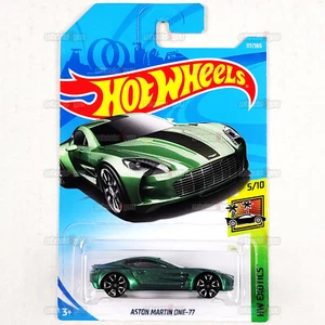 2018 Hot Wheels - ASTON MARTIN ONE-77 #117 green - HW Exotics - 1:64 Mattel FJY01 - Bild 1 von 2