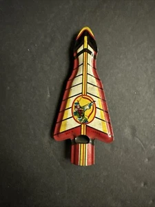 Vintage Tin Whistle Made In Japan Robin Hood Arrowhead Shape Works Archer Arrow - Picture 1 of 11