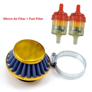 35mm Pod Air Filter Fuel Cleaner 70/90/110cc 125cc Motorcycle Pit Dirt Bike ATV  - Picture 1 of 8
