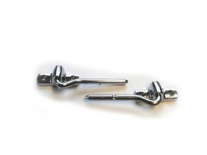 "1 Set Chrome Brackets for 230SL / 250SL W113 Sun Visors" - Picture 1 of 2